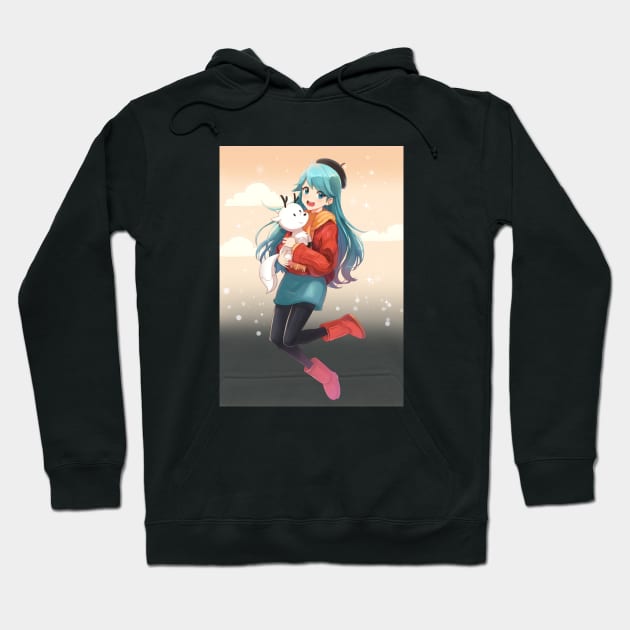 Hilda in Anime world Hoodie by mikmix